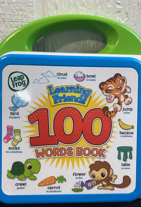 secondhand Leap Frog Learning Friends 100 Words Book