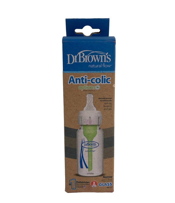 used Dr. Brown's Options+ Anti-Colic Wide Neck Glass Bottle