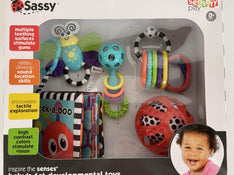 secondhand Sassy Baby's First Developmental Toys Gift Set