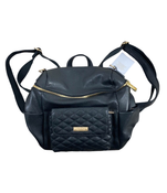 secondhand Luli Bebe Monaco Diaper Bag Petite, Ebony Black