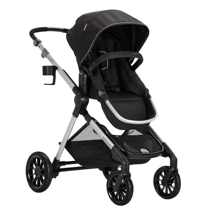 used Evenflo Pivot Xpand Modular Stroller, 2021, Stallion Black