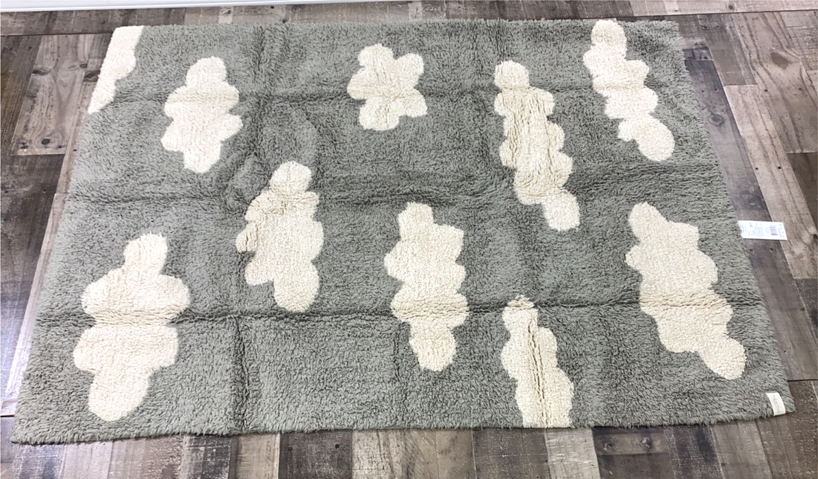 used Lorena Canals Washable Rug, Cloud Grey