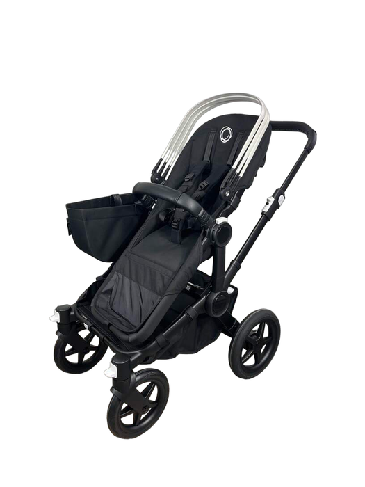 secondhand Bugaboo Donkey 5 Mono Base Stroller, 2023, Black, Midnight Black