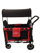 secondhand Wonderfold W2 Original Multifunctional Double Stroller Wagon, 2021, Red