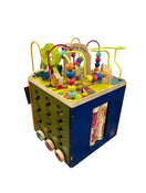 secondhand B. toys Zany Zoo Wooden Activity Cube