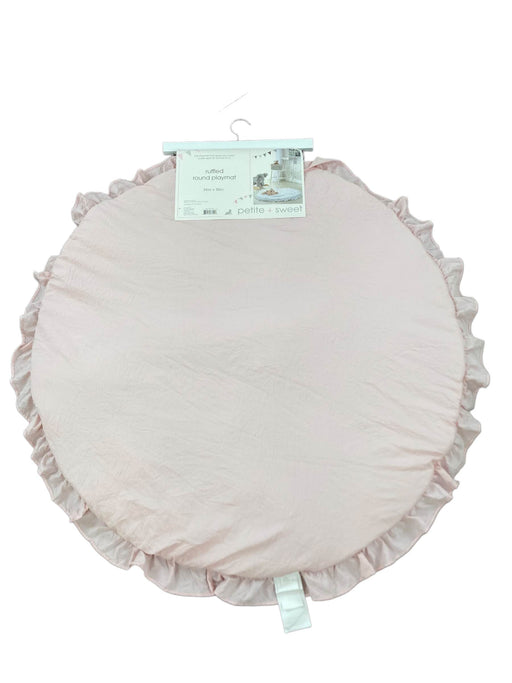 used Petite + Sweet Round Ruffle Play Mat