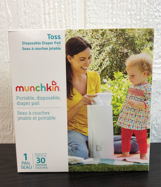 secondhand Munchkin Toss Disposable Diaper Pail