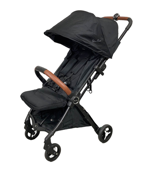 used Silver Cross Jet 3 Super Compact Stroller, 2022, Black