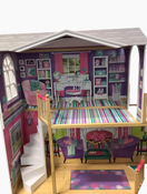 secondhand KidKraft Wooden Dollhouse Manor