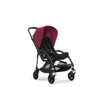 used Bugaboo Bee5 Stroller, 2016, Ruby Red, Black