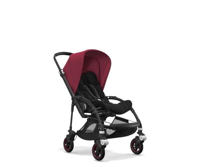 used Bugaboo Bee5 Stroller, 2016, Ruby Red, Black