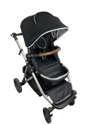 used Mockingbird Single to Double Stroller, 2023, Silver with Penny Leather, Windowpane, Black