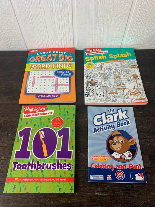 used BUNDLE Activity Books