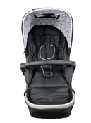 used Mockingbird 2nd Seat Kit with Extendable Canopy, Black, Windowpane, Silver with Black Leather, 2023