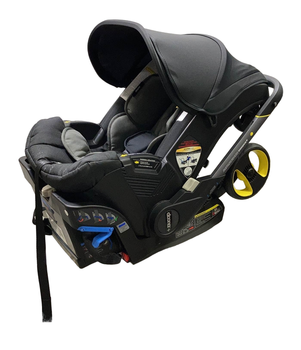 used Doona Infant Car Seat & Stroller Combo, 2022, Nitro Black