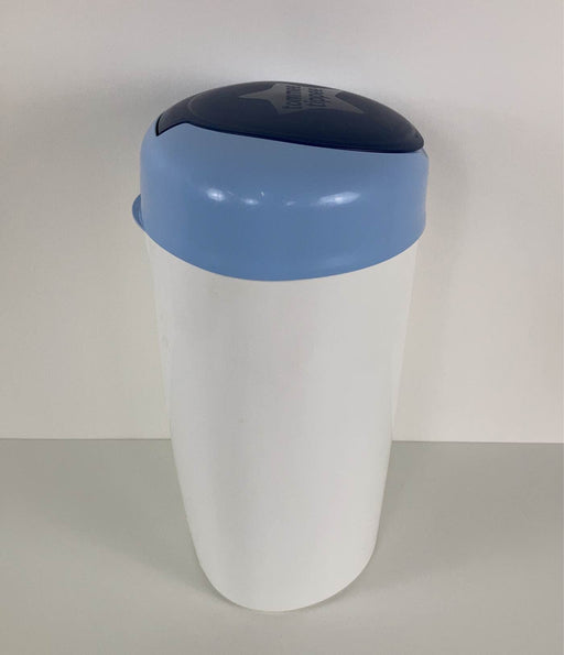 secondhand Tommee Tippee Simplee Sangenic Diaper Pail, White and Blue