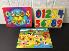 used BUNDLE Wooden Puzzles