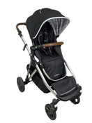 used Mockingbird Single to Double Stroller, 2022, Silver with Penny Leather, Windowpane, Black