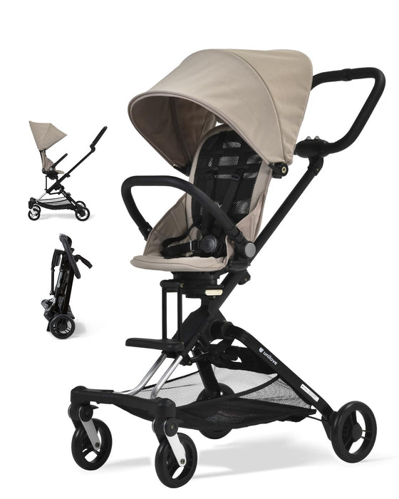 used Unilove On The Go Stroller, 2023, Misty Brown