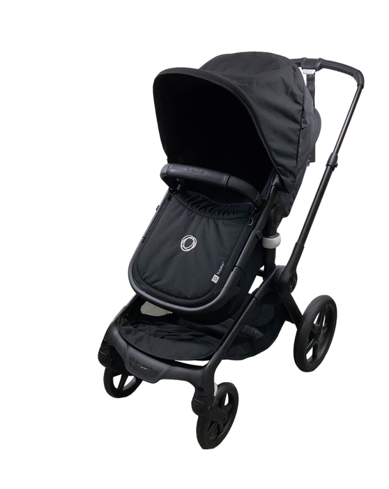 used Bugaboo Fox 5 Stroller, Black Frame, Midnight Black, 2023