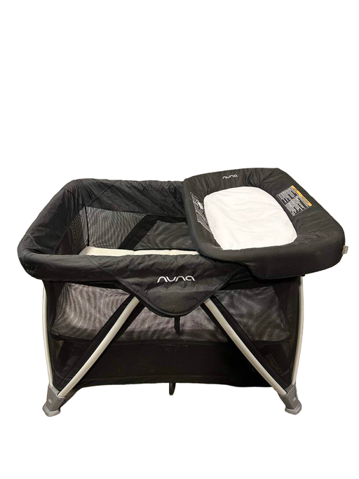 secondhand Nuna Sena Aire with Changer, Black, and Insect Net