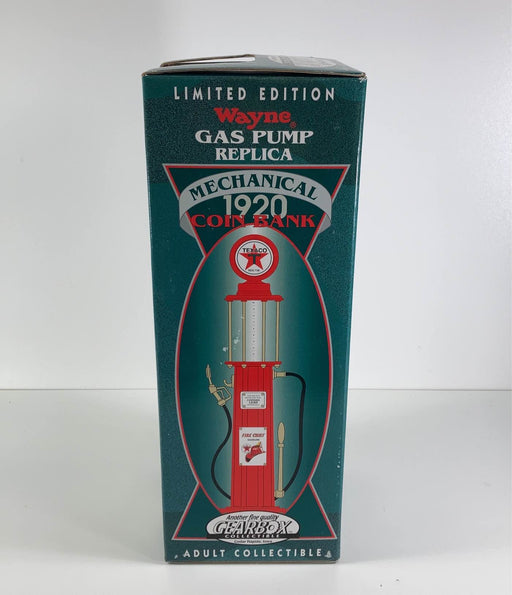 secondhand Gearbox Collectible Limited Edition 1920 Wayne Gas Pump Replica Mechanical Coin