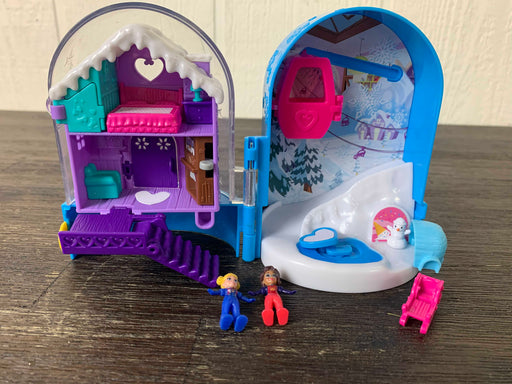 used Polly Pocket Pocket World Snow Secret Compact