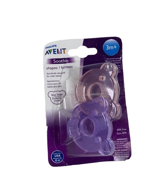 used Philips Avent Soothie Pacifiers, 3+ Months, 2-Pack