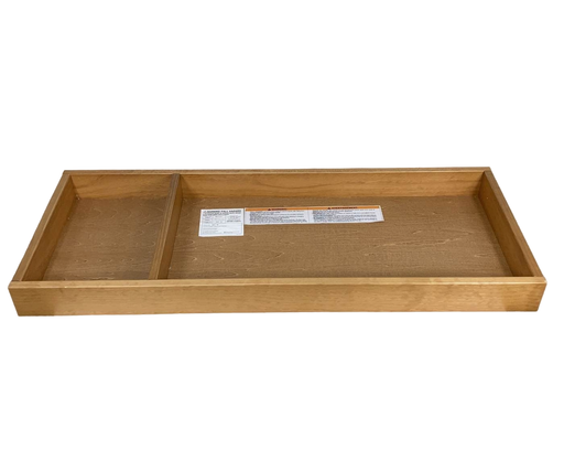 used Million Dollar Baby Universal Wide Removable Changing Tray, Hazlenut