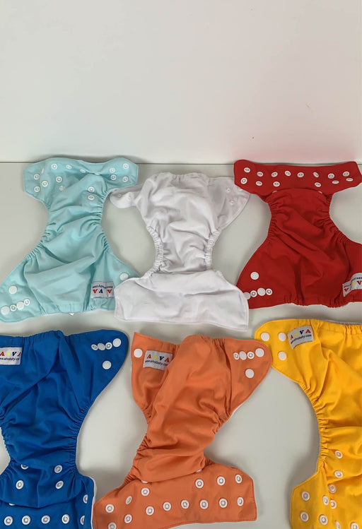 secondhand Alva Baby One Size Adjustable Cloth Diapers