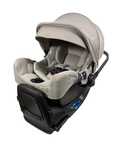 used Nuna PIPA rx Infant Car Seat with RELX Base, Hazelwood, 2023