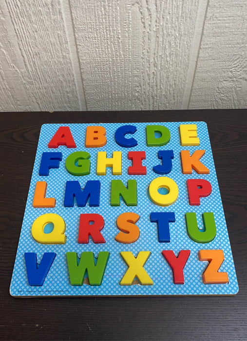 used Shanghai Toys Wooden Alphabet Puzzle