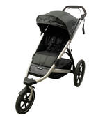 secondhand Thule Urban Glide 2 Jogging Stroller Single, 2021, Aluminum, Dark Shadow