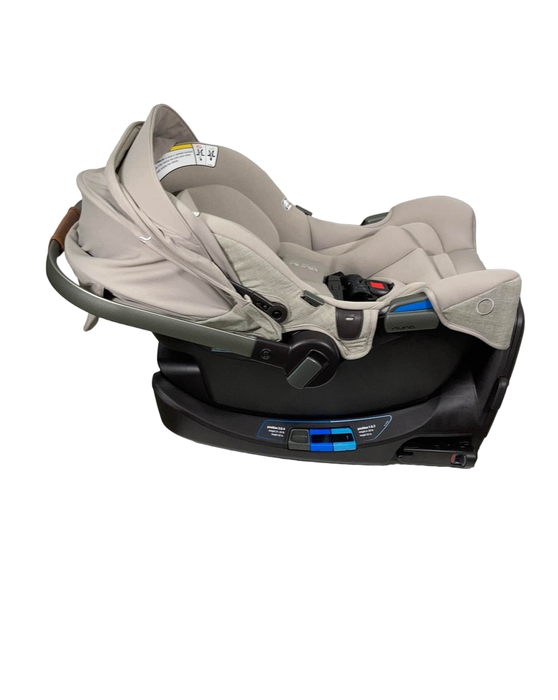 Nuna PIPA rx Infant Car Seat with RELX Base, Hazelwood, 2023