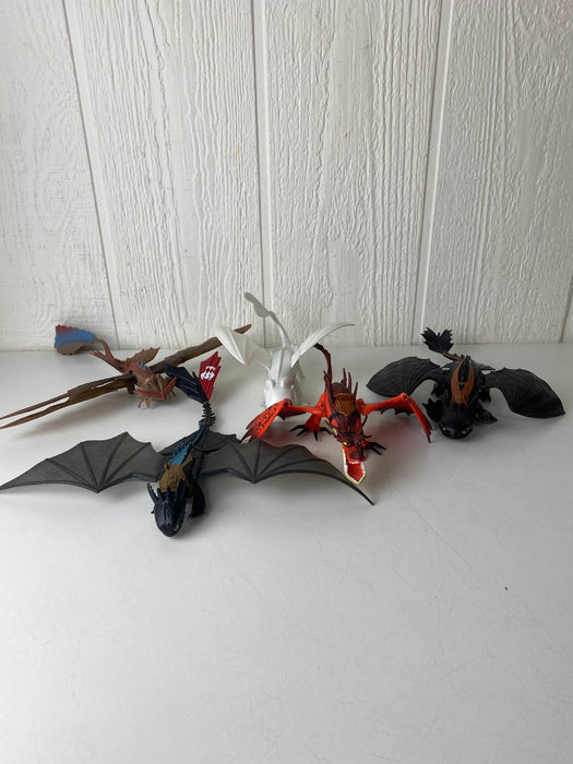 used Dreamworld How to Train Your Dragon Toys