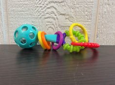 secondhand Sassy Peek-A-Boo Bead Rattle