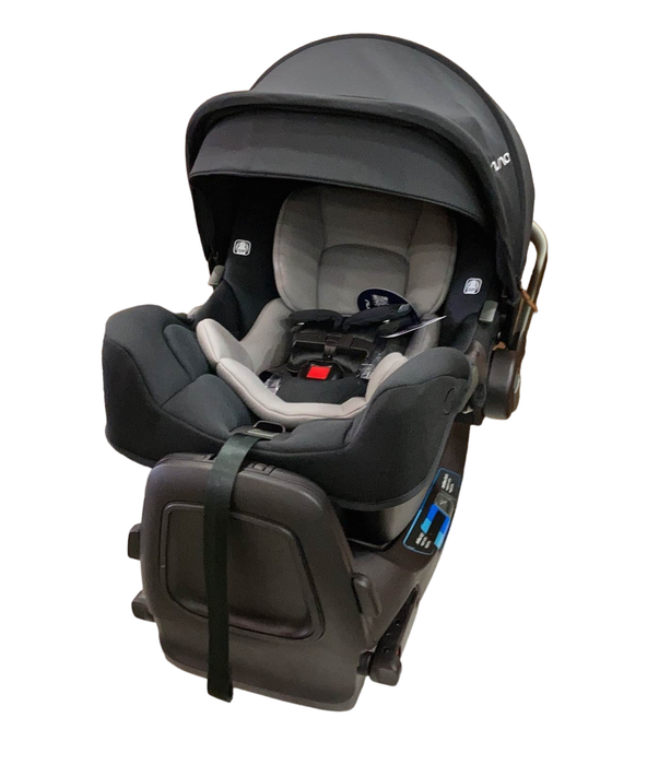 secondhand Nuna PIPA rx Infant Car Seat, 2023, Caviar