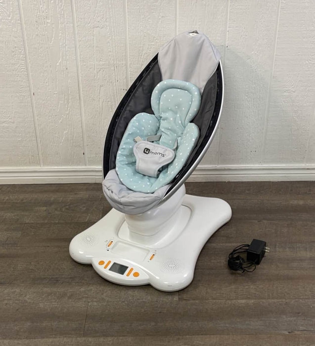 used 4moms MamaRoo Swing, Dark Grey Cool Mesh