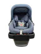 secondhand UPPAbaby MESA V2 Infant Car Seat, 2023, Gregory (Blue Melange Merino Wool)