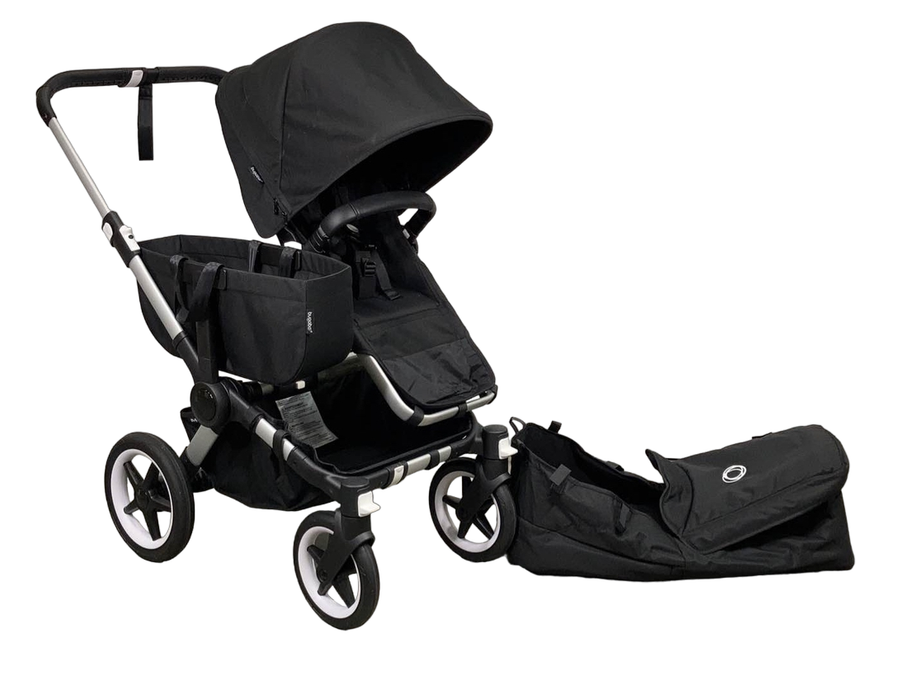 used Bugaboo Donkey 5 Stroller Mono, 2021, Midnight Black, Aluminum