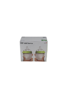 used Comotomo Bottles, 2 Pack, Green, 5oz