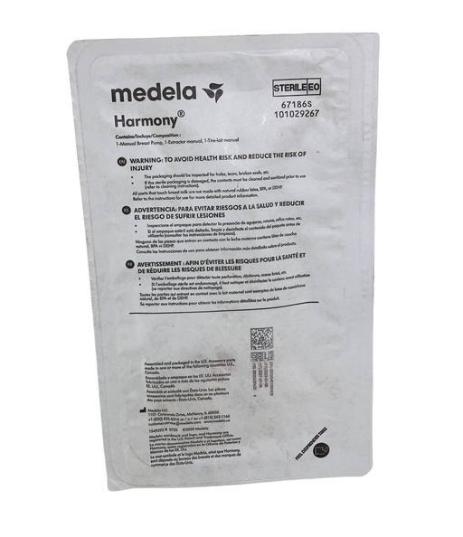 used Medela Harmony Manual Breast Pump