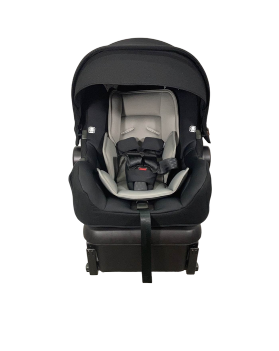 used Nuna PIPA Infant Car Seat, Caviar, 2021