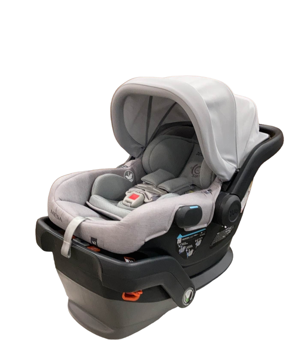 used UPPAbaby MESA V2 Infant Car Seat, Stella (Grey Melange), 2023