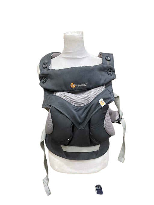 used Ergobaby 360 All Positions Cool Air Mesh Baby Carrier, Carbon Grey