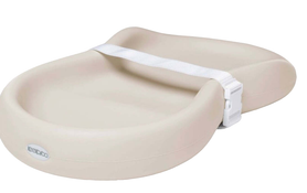 used Keekaroo Peanut Changing Pad, Vanilla