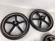 secondhand Cybex Priam Replacement Wheels, Rose gold