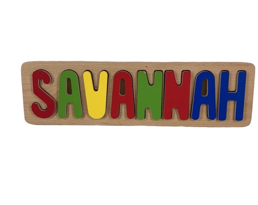 secondhand Colorful Wooden Puzzle