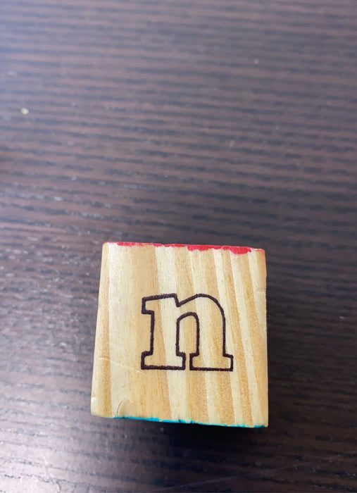 used Unknown Alphabet Blocks