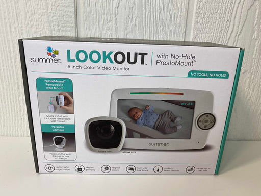 used Summer Infant Lookout 5” Video Monitor